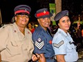 Royal Bahamas Police Force & Reserve Officers  out on duty at the event/ 