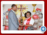 Principal Michael Culmer with Honour Roll Student, Lakeitra Thompson (Deputy Head Girl) of the NEHS Class of 2016 -490A3436