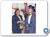 Mrs. Francis Friend with Cordesha Higgs of the SGPAA Class of 2016 -490A6508