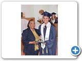 Mrs. Francis Friend with Ashlay Johnson of the SGPAA Class of 2016 -490A6514